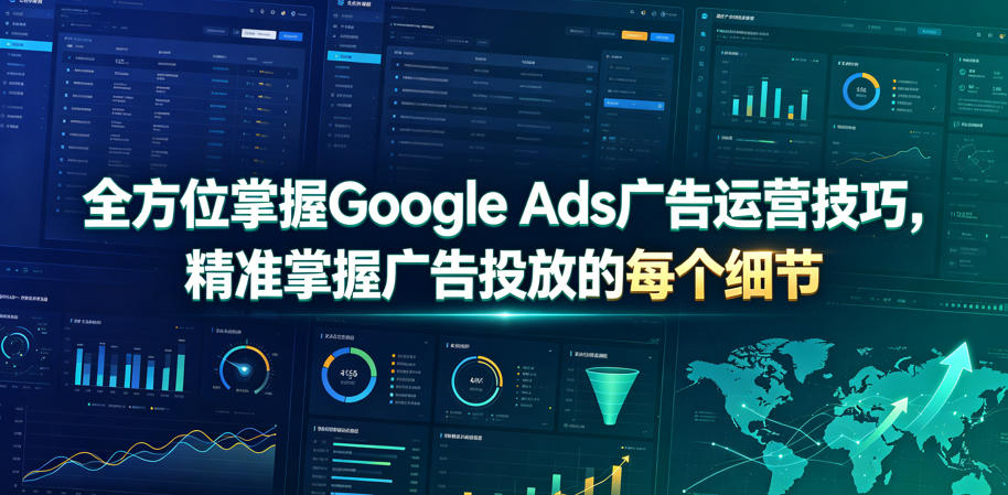 全方位掌握Google Ads广告运营技巧，精准掌握广告投放的每个细节【原创双语字幕】云辞狐 ∞ 稳定更新轻创终点站