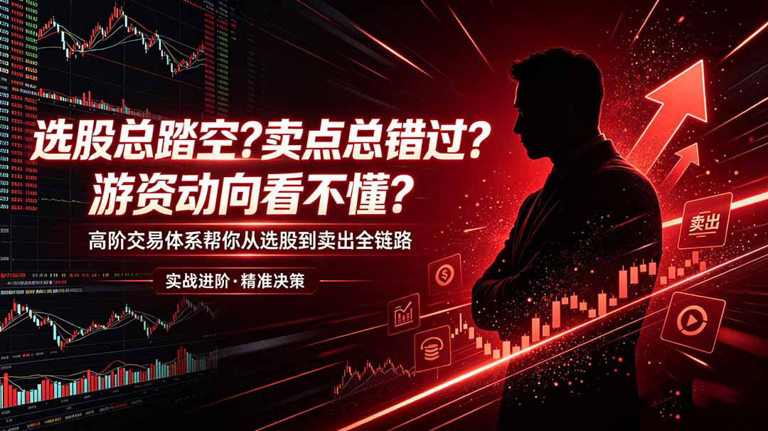 选股总踏空？卖点总错过？游资动向看不懂？高阶交易体系帮你从选股到卖出全链路(更新6月云辞狐 ∞ 稳定更新轻创终点站