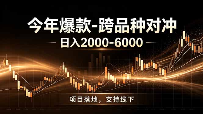 全新跨品种对冲模式上线！日稳定盈利 2000-6000，合规长久可批量放大云辞狐 ∞ 稳定更新轻创终点站