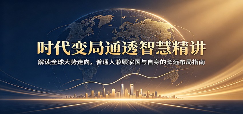 时代变局通透智慧精讲：解读全球大势走向，普通人兼顾家国与自身的长远布局指南云辞狐 ∞ 稳定更新轻创终点站