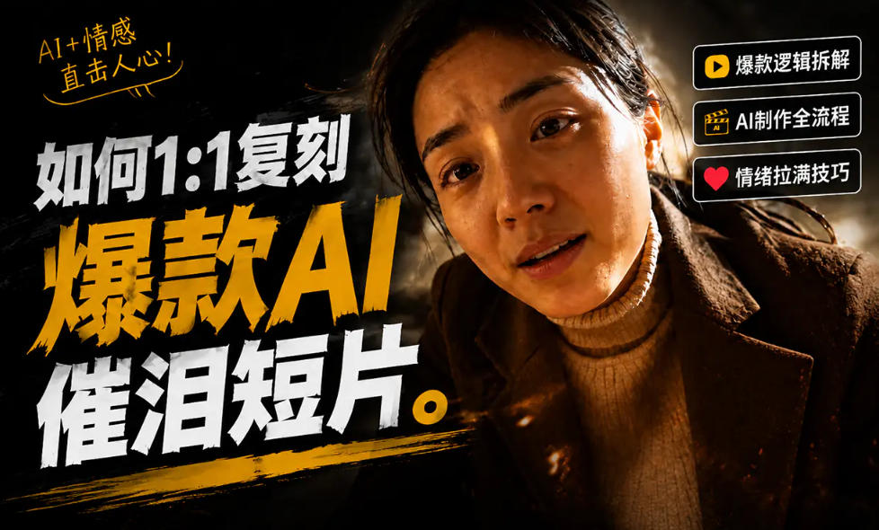 豆包+Gemini生成真人AI短剧-拆解复刻百万爆款第一人称短片，一站式讲透爆款复刻全流程云辞狐 ∞ 稳定更新轻创终点站