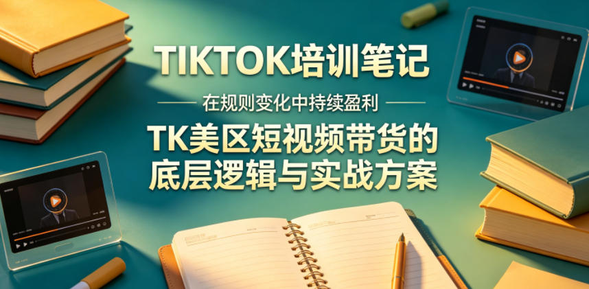 视界跨境TIKTOK4月17培训笔记，在规则变化中持续盈利，TK美区短视频带货的底层逻辑与实战方案【文档】云辞狐 ∞ 稳定更新轻创终点站