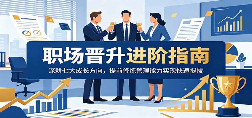 职场晋升进阶指南：深耕七大成长方向，提前修炼管理能力实现快速提拔云辞狐 ∞ 稳定更新轻创终点站