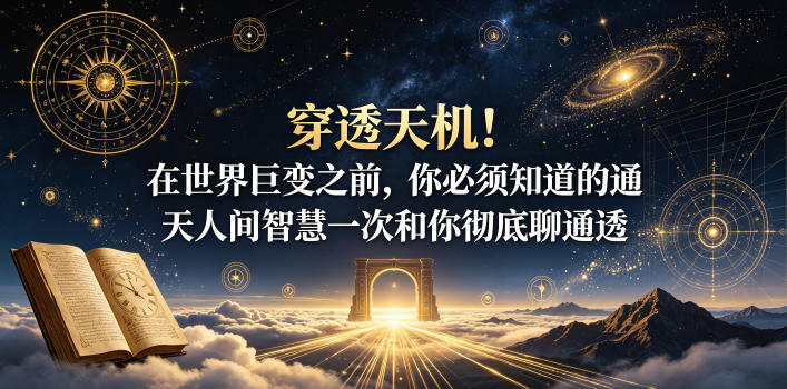 付费文章：穿透天机！在世界巨变之前，你必须知道的通天人间智慧一次和你彻底聊通透云辞狐 ∞ 稳定更新轻创终点站