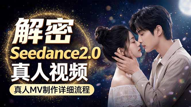Seedance 2.0电影级真人 MV全流程拆解：提示词、运镜、粒子特效，手把手实操云辞狐 ∞ 稳定更新轻创终点站