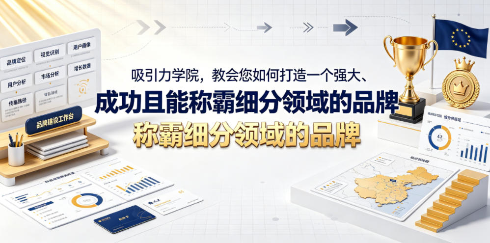 吸引力学院，教会您如何打造一个强大、成功且能称霸细分领域的品牌！【原创双语字幕】云辞狐 ∞ 稳定更新轻创终点站