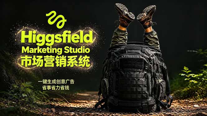 AI广告工作流实战：从脚本到画面用Higgsfield完成，商家也能做品牌视频，省万元成本！附提示词云辞狐 ∞ 稳定更新轻创终点站