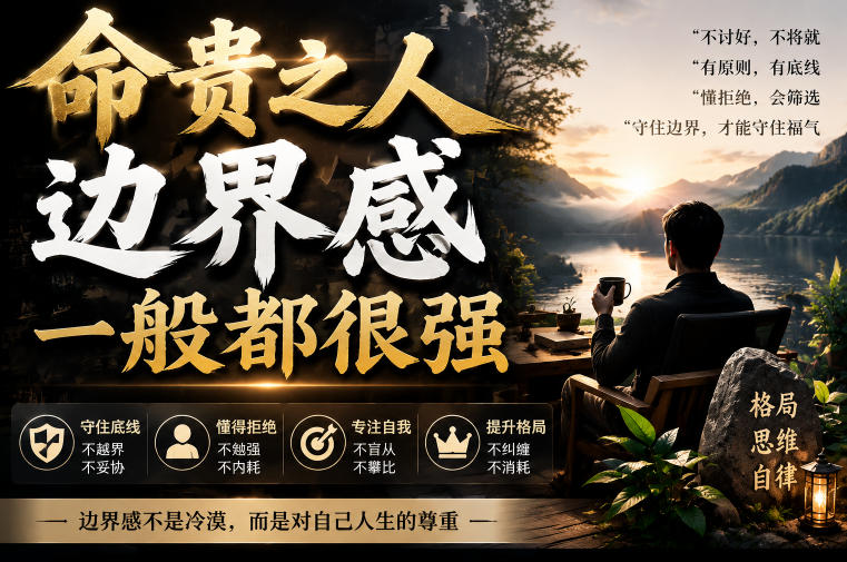 付费文章：命贵之人，边界感一般都很强云辞狐 ∞ 稳定更新轻创终点站