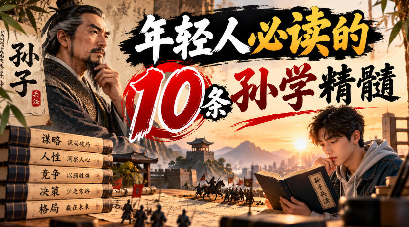 某公众号付费文章：年轻人必读的10条孙学精髓-橙心云网创
