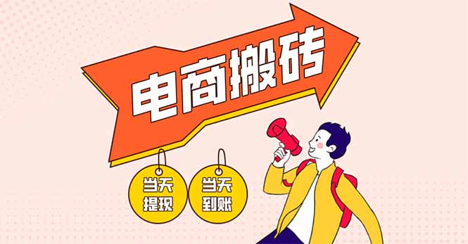 (14310期)电商搬砖项目,单机日收益300+,非常暴力,小白上手就会-橙心云网创