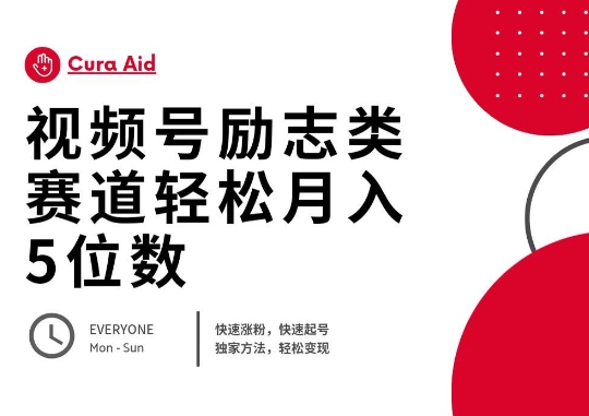视频号励志类赛道快速涨粉500+,快速起号,轻松变现月入过W-橙心云网创